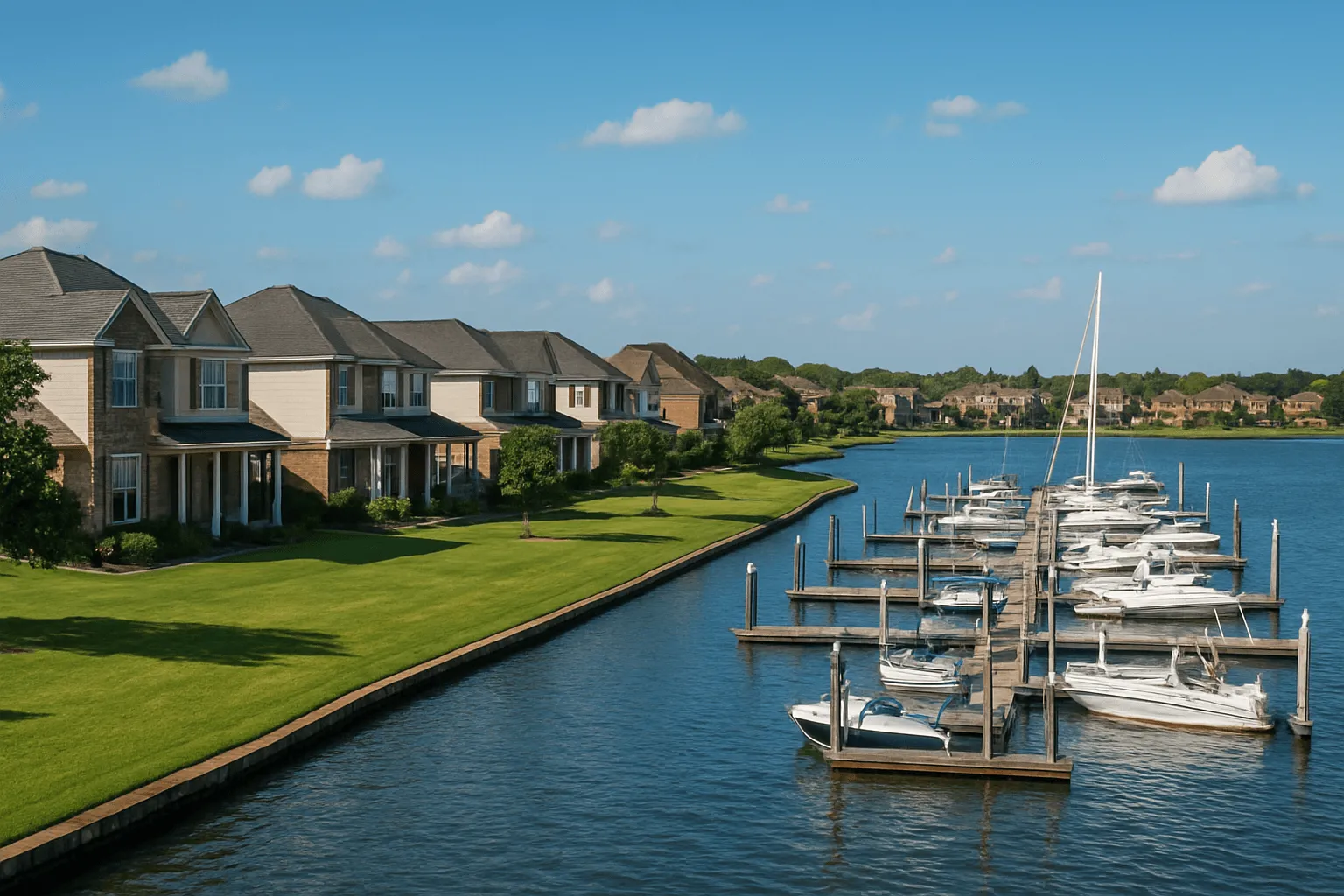 League City Texas Waterfront